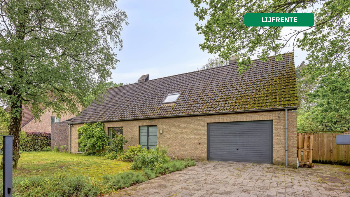 Energiezuinig huis te koop op lijfrente in Brecht. 