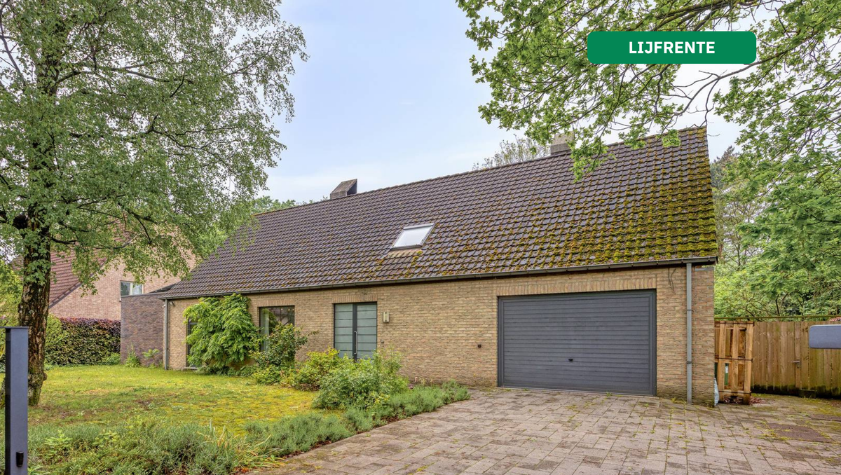 Energiezuinig huis te koop op lijfrente in Brecht.