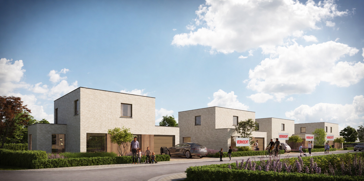 Modern wonen in Krombeke: hoogwaardig nieuwbouwhuis te koop