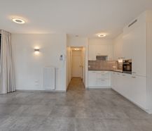 Appartement met 2 slaapkamers en tuintje in centrum Koksijde
