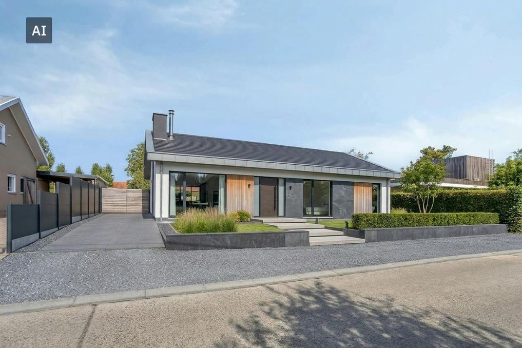 Alleenstaand huis op prachtig stuk grond van 1.037m² in Dentergem
