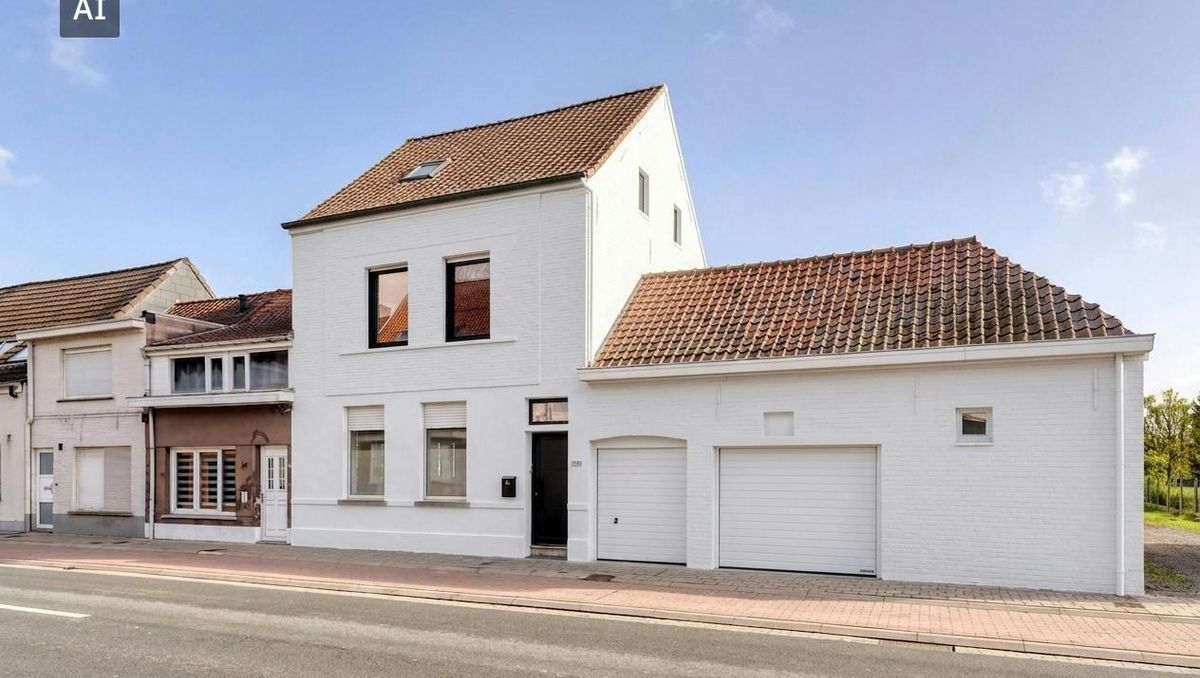 Maison avec garage double à vendre à Izegem