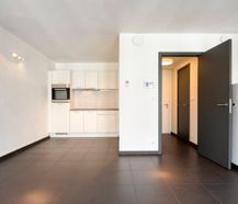 Studio penthouse avec vue sur Tour & Taxis à vendre