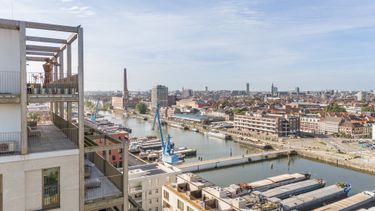 Exclusieve penthouse met panoramisch uitzicht in Gent