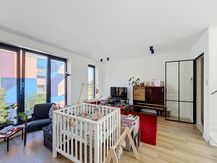 Stijlvol triplex appartement met zonnig terras in Gent