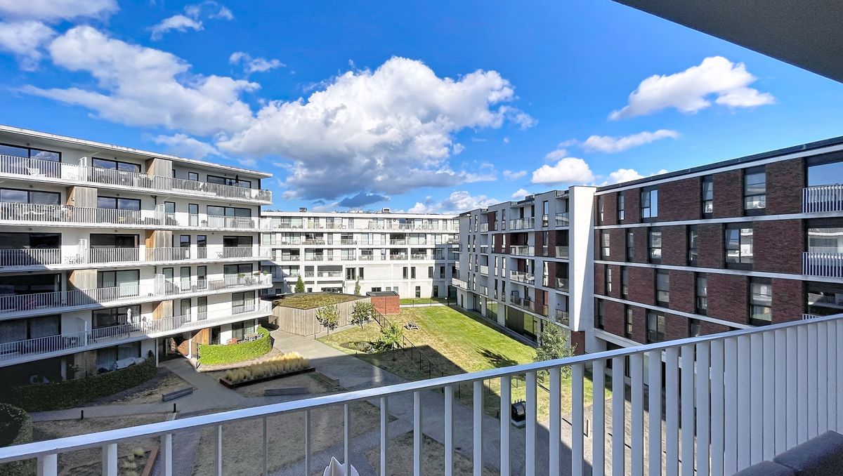 Nieuwbouwappartement met 2 slaapkamers aan station