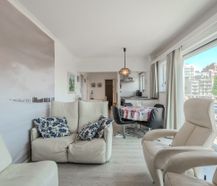 Appartement magnifiquement rénové avec terrasse et 2 chambres