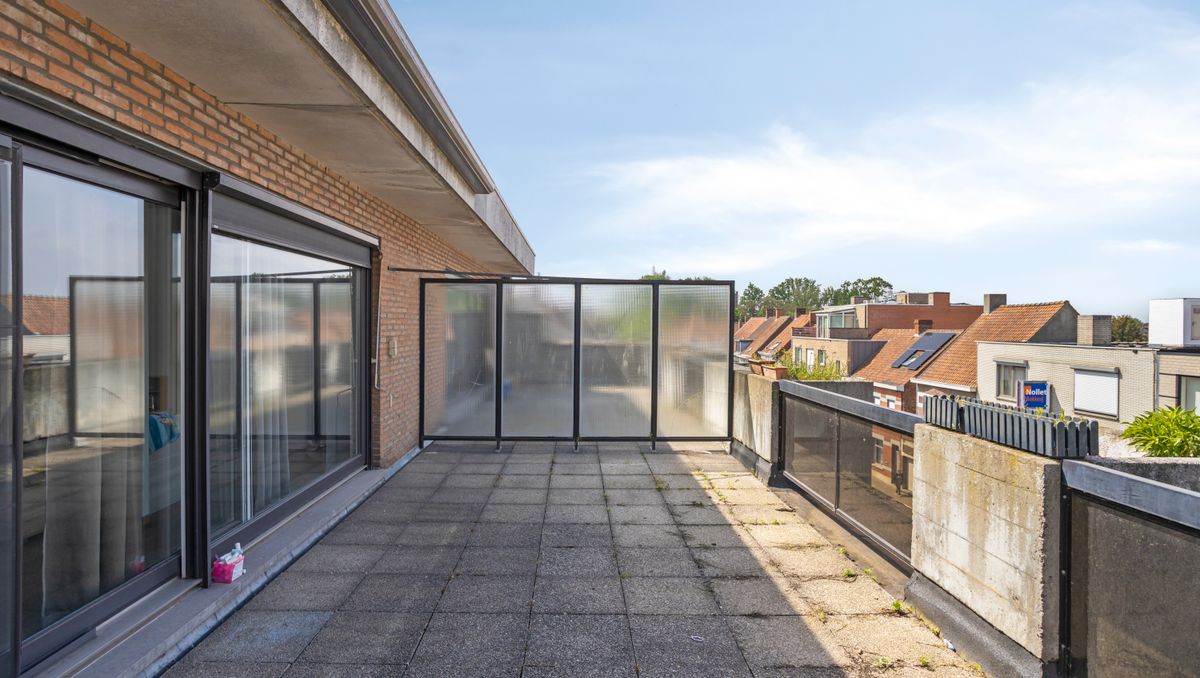 Apartment with beautiful terrace for sale in the center of Roeselare