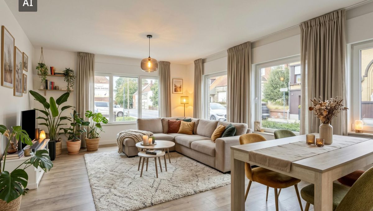 Instapklaar appartement met 2 kamers te koop in Anzegem