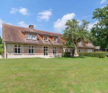 Magnifiek landhuis in een prachtig domein van ca 10ha