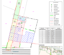 Projectsite voor kinderopvang in Edegem (lot 1 en lot 4)
