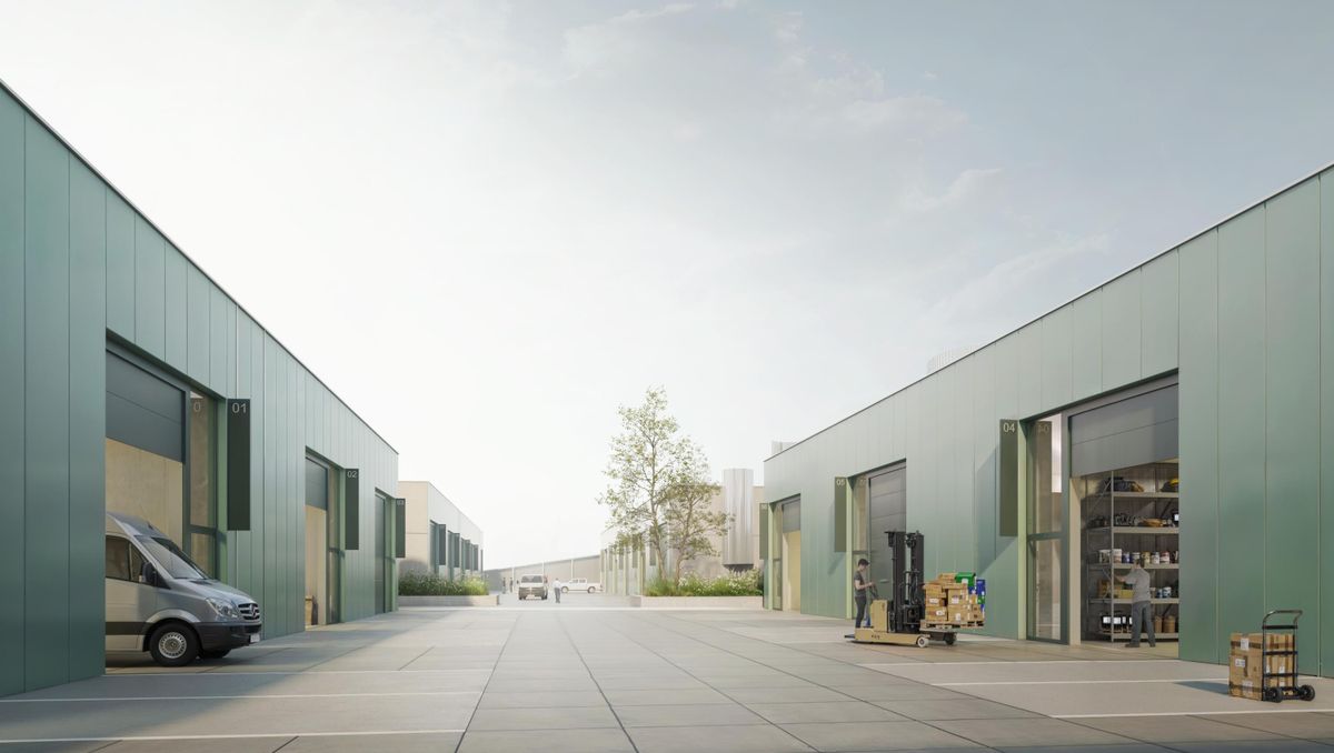 Nieuwbouw KMO-units (144-561m²) te koop in Drongen