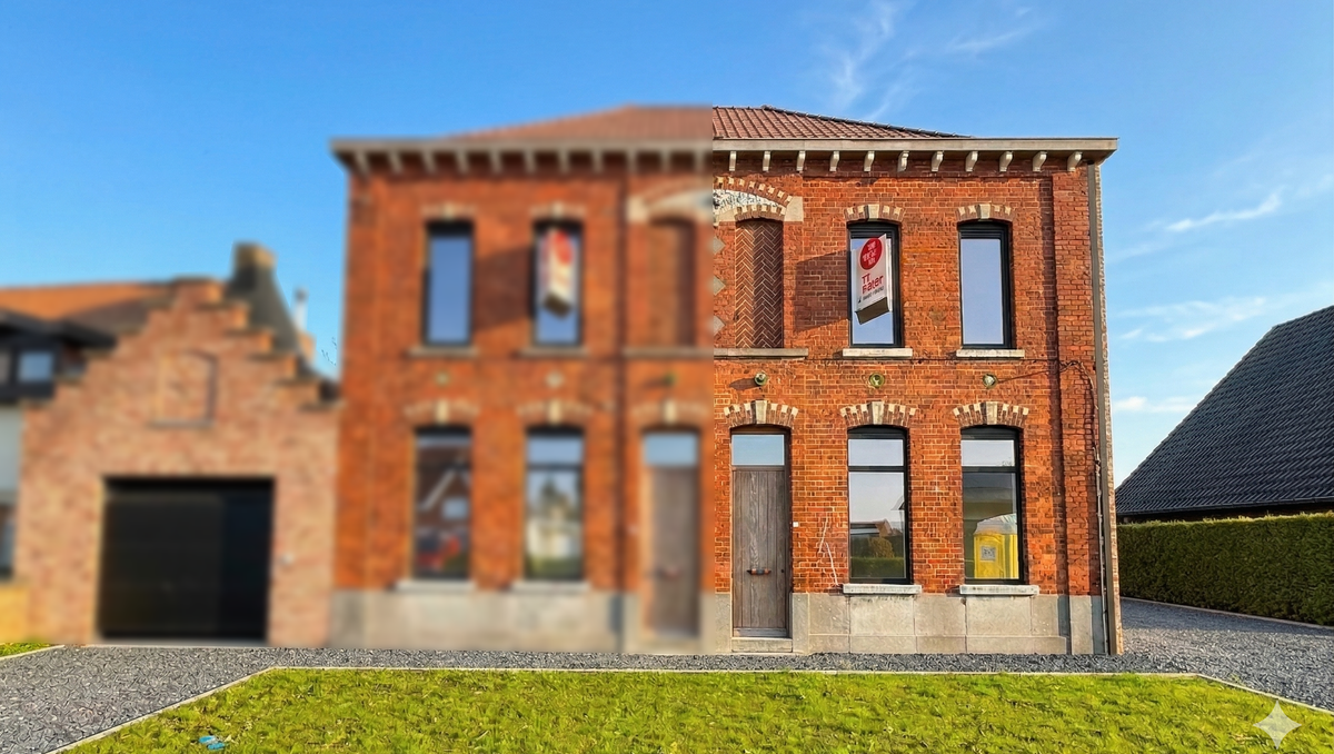 Halfopen huis met 3 slaapkamers te koop in Tiegem (Anzegem)