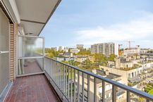 Appartement met terras te koop op het groene Linkeroever
