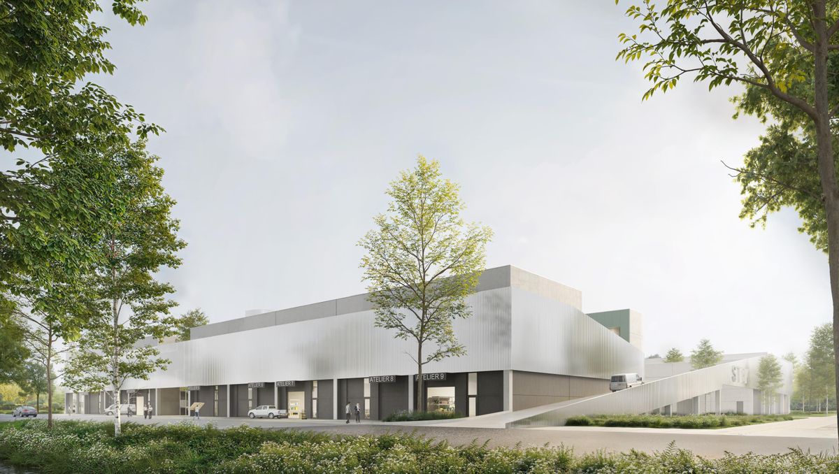 Nieuwbouw KMO-units (144-561m²) te koop in Drongen
