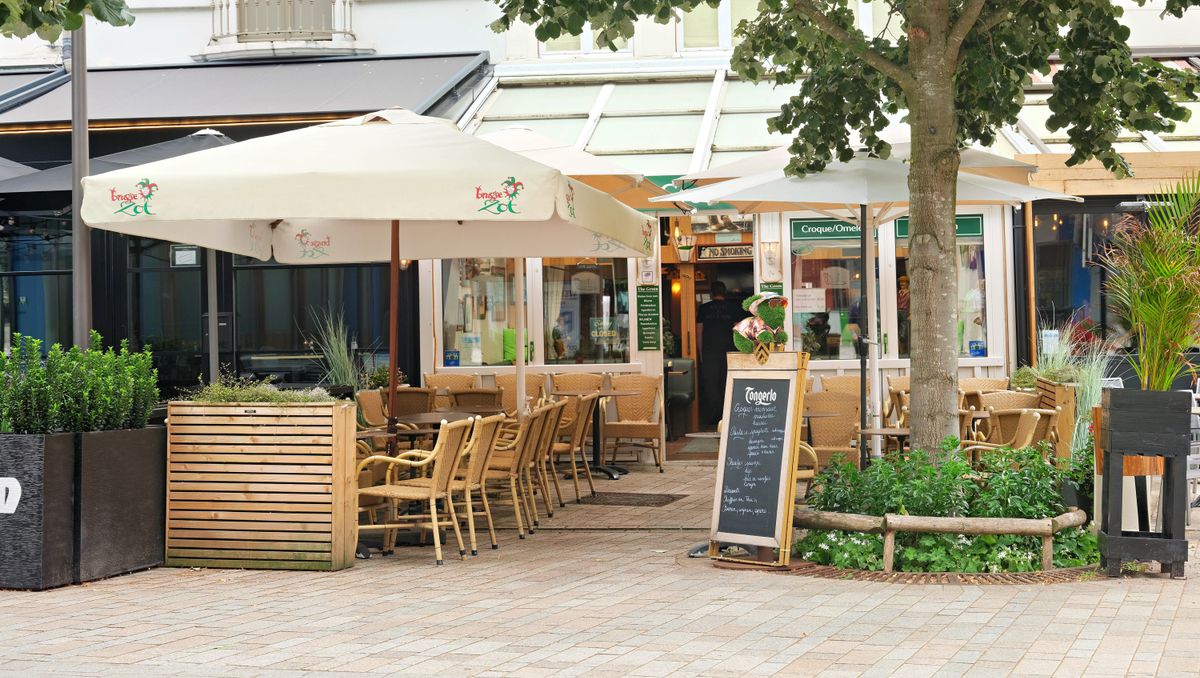 Horecazaak "The Green" op 't Zand in Brugge