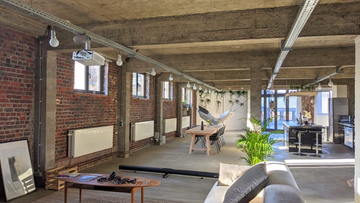 Loft lumineux et plein de caractère dans une ancienne chocolaterie