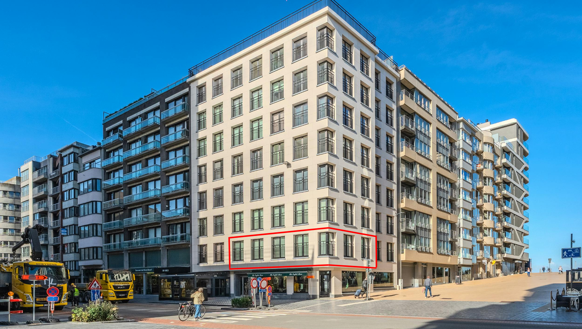 Appartement te koop vlakbij de zeedijk te centrum Oostende