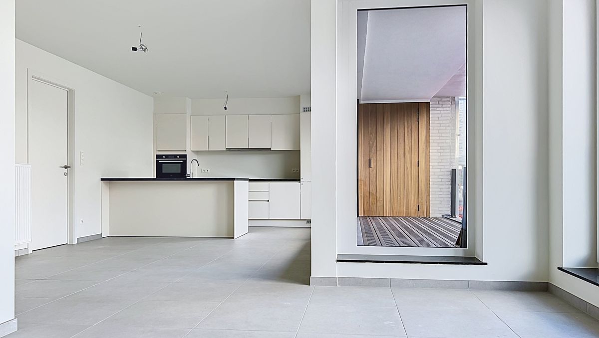 Appartement met 2 slaapkamers en 2 terrassen te Roeselare.