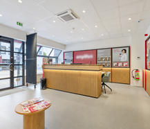 Investment property: commercial property + triplex apartment