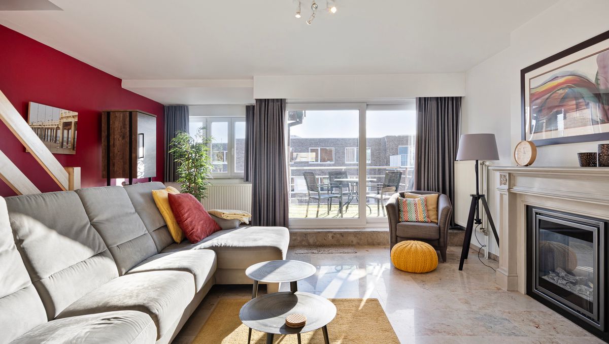 Lichtrijk duplex appartement te koop in Blankenberge
