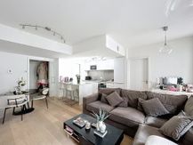 Brussel:1 slaapkamer appartement met terras + parking.