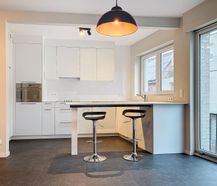 Ruim appartement met 2 slaapkamers in centrum Marke te huur