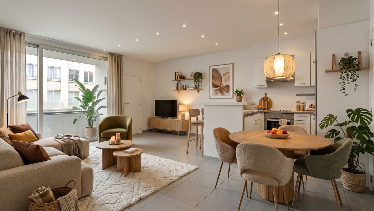 Gerenoveerd 1-slaapkamer appartement te koop in centrum Kortrijk
