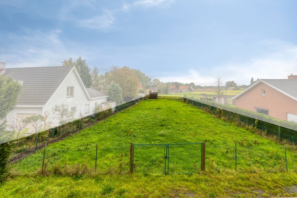 Grond voor een open bebouwing te koop in Kuurne!