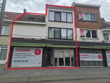Ontwikkelingspand met handel en 2 appartementen in Deurne!