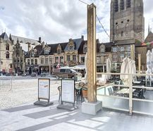 Kantoor te huur op de Grote Markt te Veurne.