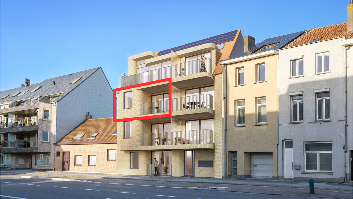 Nieuwbouw 2 slaapkamer appartement te Blankenberge