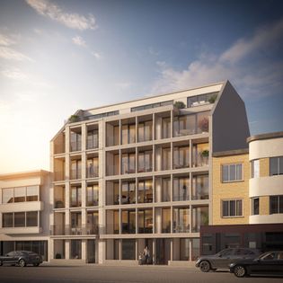 New office space in the Strandlaan in Koksijde.