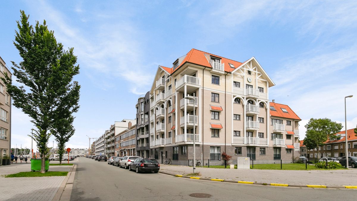 Lichtrijk appartement aan de jachthaven van Zeebrugge