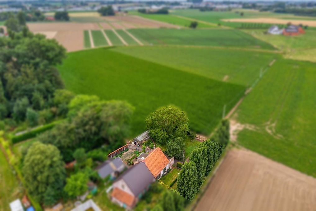 Uniquely located plot with beautiful rural views