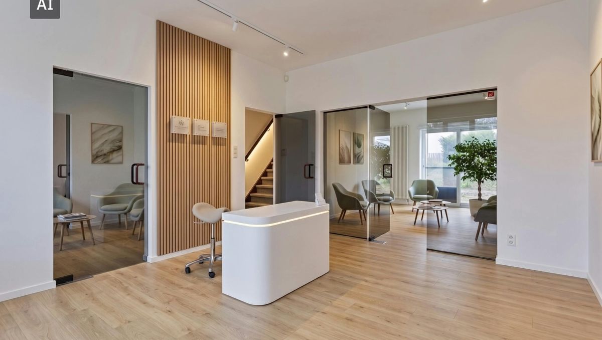 Kantoor (212 m²) met woonst (105 m²) te koop in Evergem