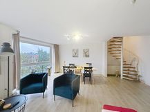 Instapklaar duplex appartement met 3 slaapkamers te huur in Brugge