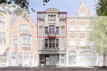 Ruim appartement (142m²) met 3 slaapkamers en terras in Ieper centrum 