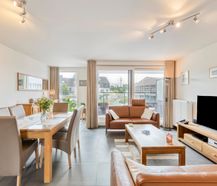 Recent appartement met twee slaapkamers en autostaanplaats