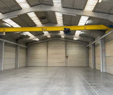 Magazijn van ca. 480 m² te huur in BC 3koningen Torhout