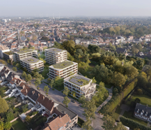 Exclusief wonen in Kortrijk: parkappartement met 2 slaapkamers