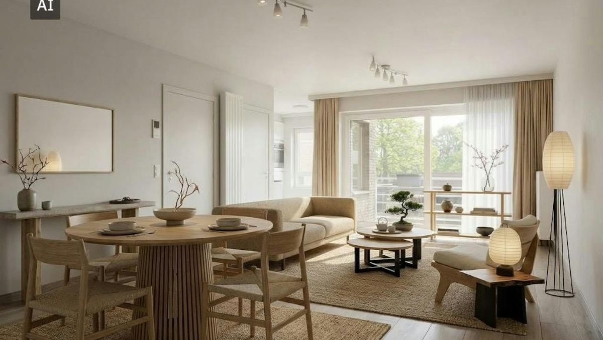 Instapklaar appartement met 2 slaapkamers in centrum Oostkamp