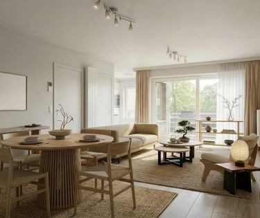 Instapklaar appartement met 2 slaapkamers in centrum Oostkamp
