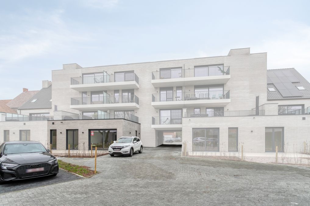 Gelijkvloers nieuwbouwappartement te huur in Desselgem