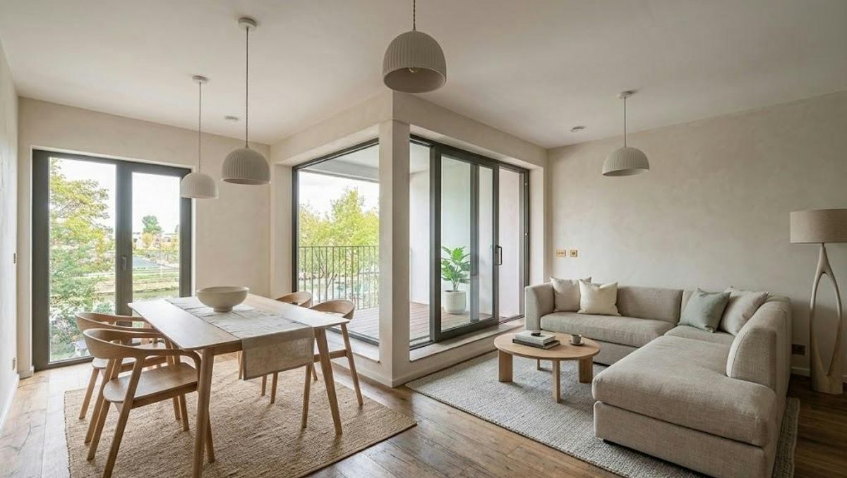 Lichtrijk 1 slaapkamer appartement te huur in nIeuwbouwproject Kolenkaai te Brugge