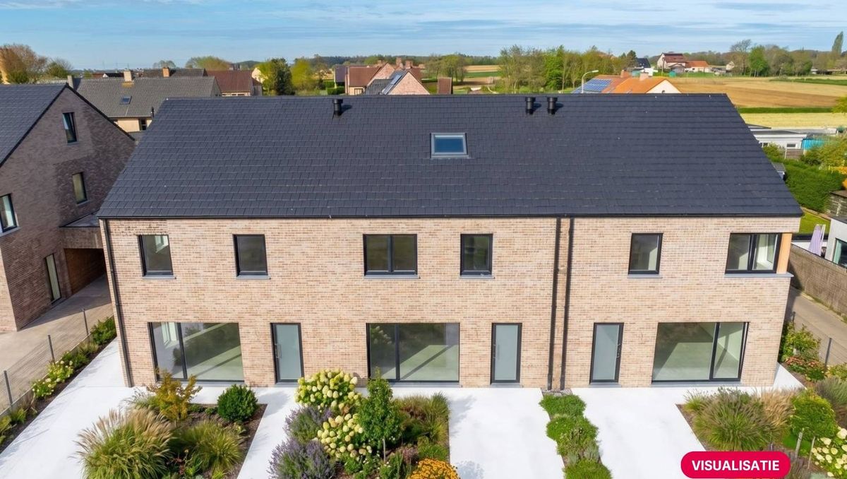 Nieuwbouw te Hollebeke (Verkoop onder REGISTRATIERECHTEN)
