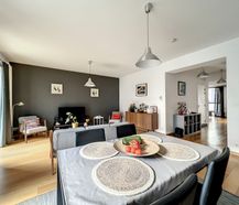 Splendide loft meublé de 115 m² avec terrasse et parking