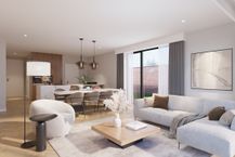 Nouveau projet de construction à Genk avec 3 maisons et 5 appartements