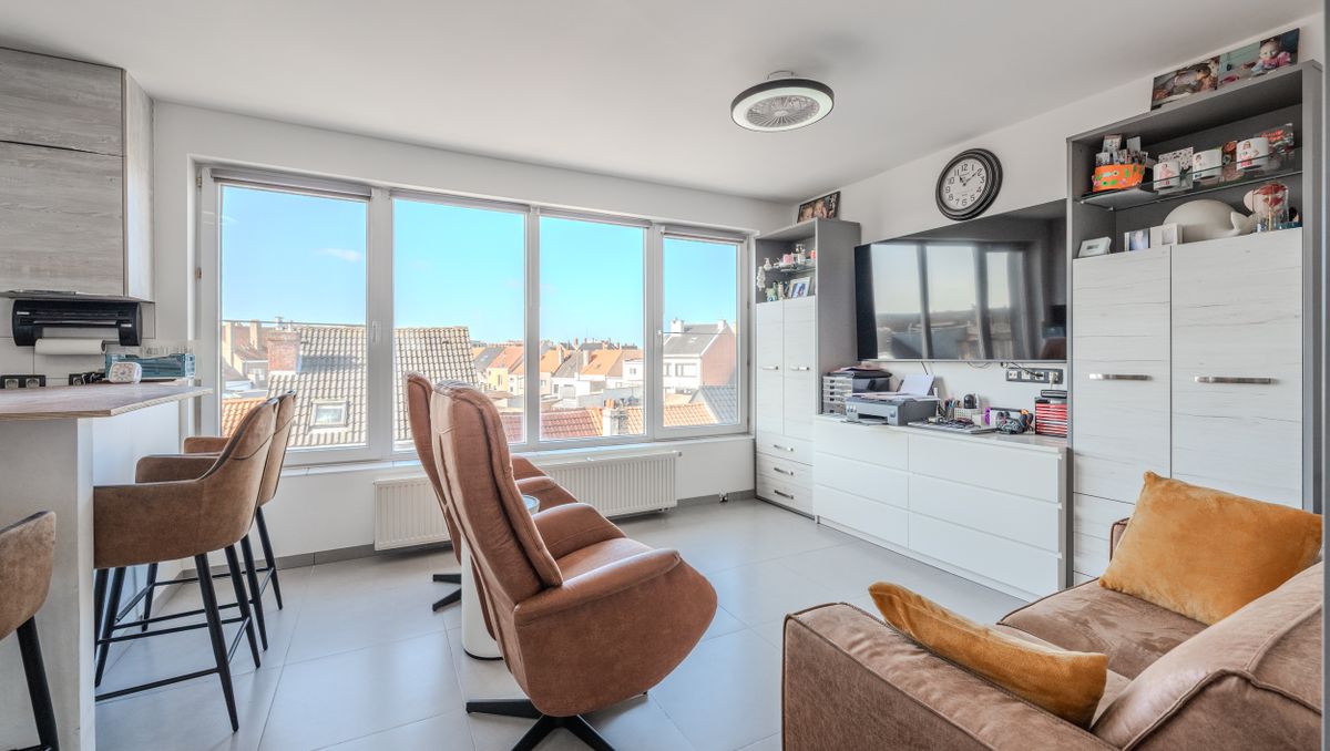 Instapklaar appartement met 2 slaapkamers te koop te Stene