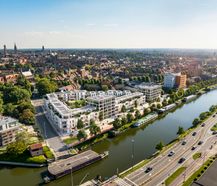 Nieuwbouw appartement met uitzonderlijk uitzicht te Brugge